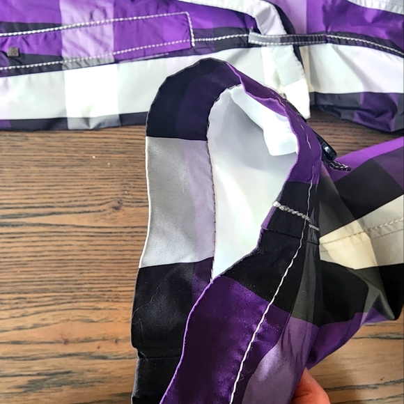 Reset outwear jacket, size M, color purple black white grey ☂️🐈‍⬛ - Picture 5 of 15